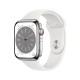 Apple Watch Series 8 OLED 45 mm 4G Plata GPS (satélite)